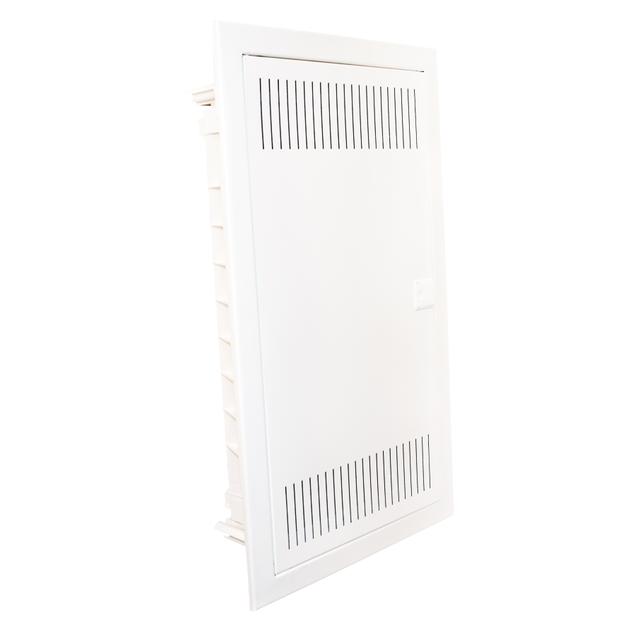 PMF-MM 12 Rozdzielnica podtynkowa multimedialna z drzwiami metalowymi 1 rząd 1x12 modułów 107264 NOARK