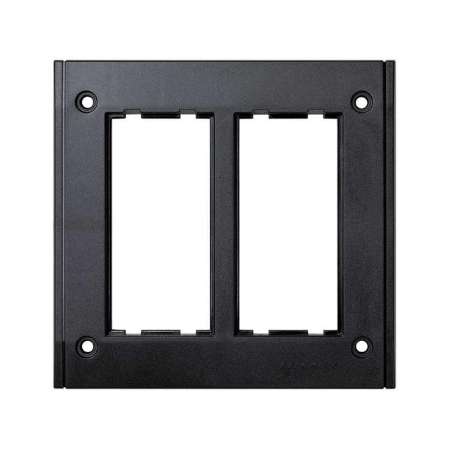 Simon Connect Ramka 2-modułowa do puszki SBM250 4x K45 szary grafit SBM202/14 KONTAKT