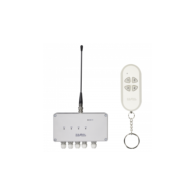RADIOWY WYŁĄCZNIK SIECIOWY CZTEROKANAŁOWY 230V TYP: RWS-311C/Z