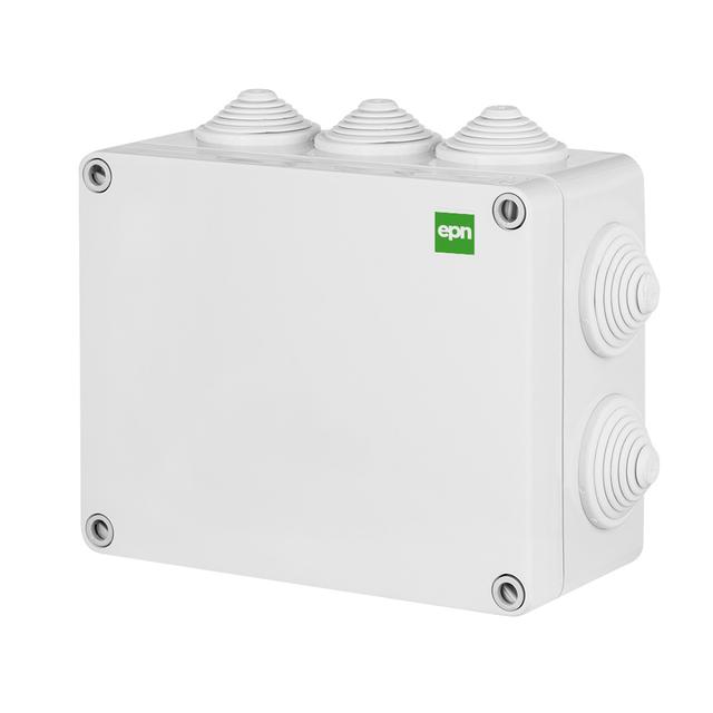 INDUSTRIAL Puszka n/t 198x163x80 z 10 dławicami