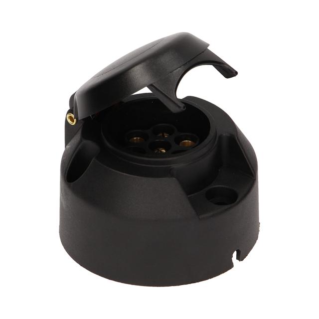 Gniazdo przyczepy plastikowe 7 pinów 12/24V OR-AE-1386 ORNO