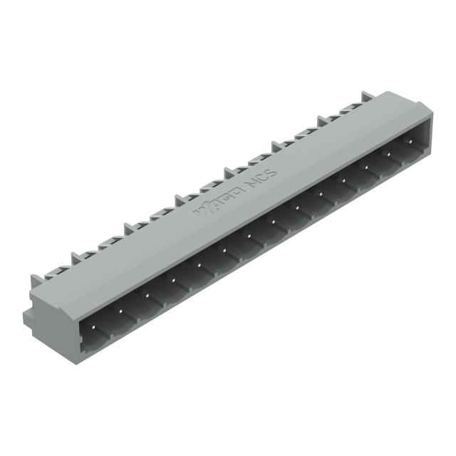 MCS-MIDI Classic wtyk 14-bieg. czarny raster 5 mm /50szt./ WAGO