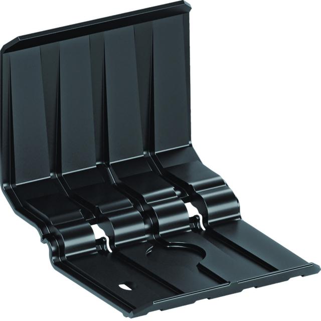 tehalit.BRN65 Klamra podstawy 65x210, czarny BRN65KL65 HAGER