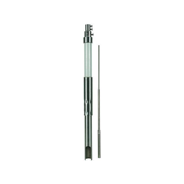 Rura wsporcza z bocznym wyprowadzeniem HVI long, fi 50 mm dł. 4700 mm, GFK / NIRO z iglicą NIRO fi 2 105339 DEHN