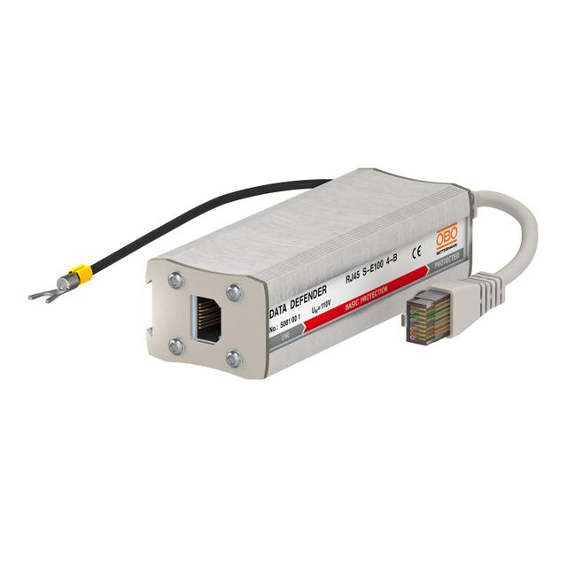 RJ45 S-E100 4-B Ogranicznik RJ45 ochr. podst.