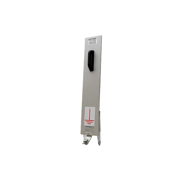 D-E-SL123/3X3/EU - Pokrywa uziemiająca z odejściem do dołu