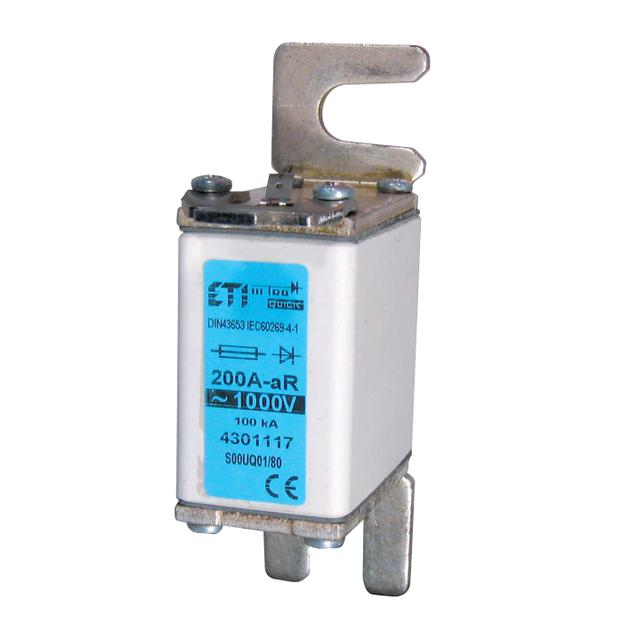 Wkładka topikowa ultraszybka S00UQ01/80/80A 1000V 004301113 ETI