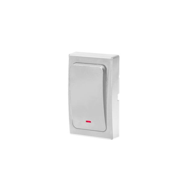Przycisk bezprzewodowy bezbateryjny do rozbudowy dzwonka ONDO AC biały OR-DB-MT-156PD/W ORNO
