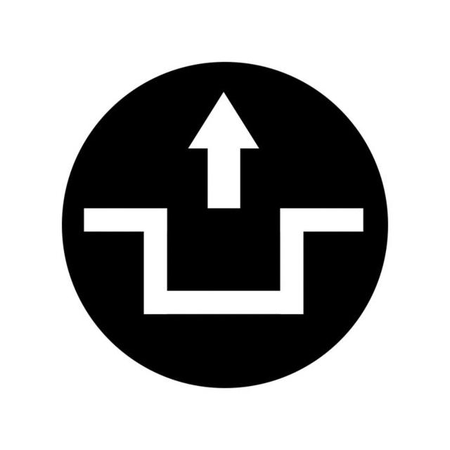 M22-XDH-S-X12 Soczewka do przycisku wystającego 22mm płaska czarna z opisem /Odryglowanie/ 218223 EA