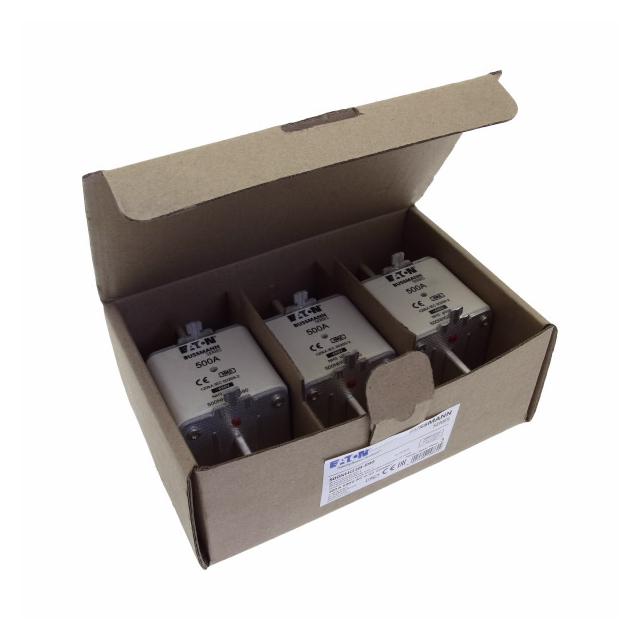NH FUSE 500A 690V gG SIZE 3 Wkładka NH3 500A 690V GL/GG podwójny wskaźnik 500NHG3B-690 EATON