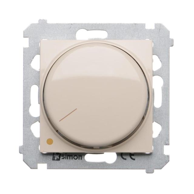 Simon 54 Ściemniacz obrotowy dwubiegunowy do LED ściemnialnych 230V 5-215W kremowy *Wymagana instalacja 4-przewodowa DS9L2.01/41 KONTAKT
