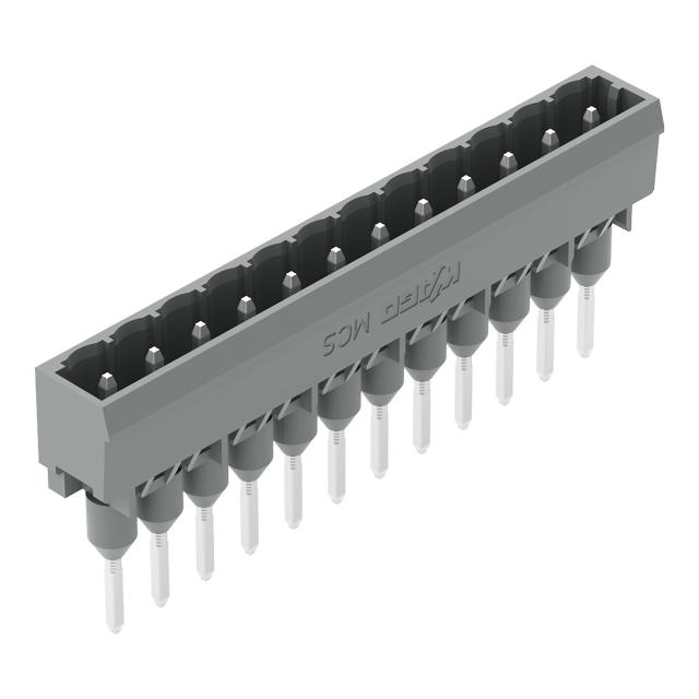 MCS-MIDI Classic wtyk 12-bieg. szary raster 5 mm /100szt./ WAGO