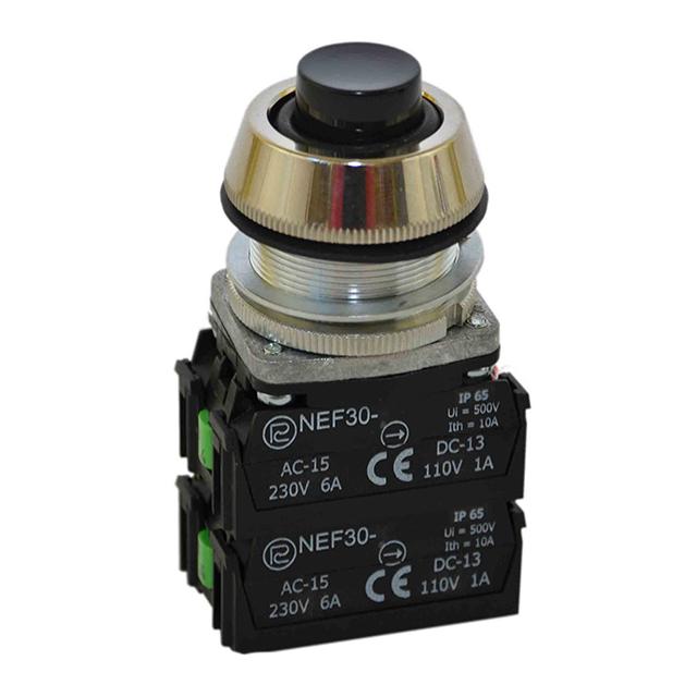 Przycisk NEF30-UW3X czarny W0-NEF30-UW 3X S PROMET
