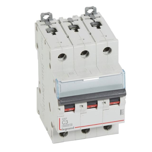 Wyłącznik Nadprądowy S 303 3P C3A 6kA DX3 407853 LEGRAND