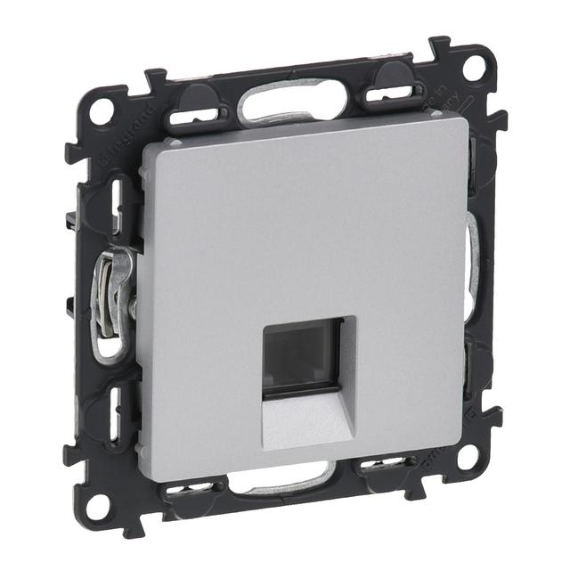 Valena Life Gniazdo 1Xrj 13 Aluminium 753338 LEGRAND
