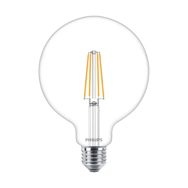 Żarówka LED ściemnialna 5,9W=60W 806lm 2700K barwa ciepła VLE kulka D5,9-60W E27 927 G120 Szkło prze 9,29003E+11 PHILIPS