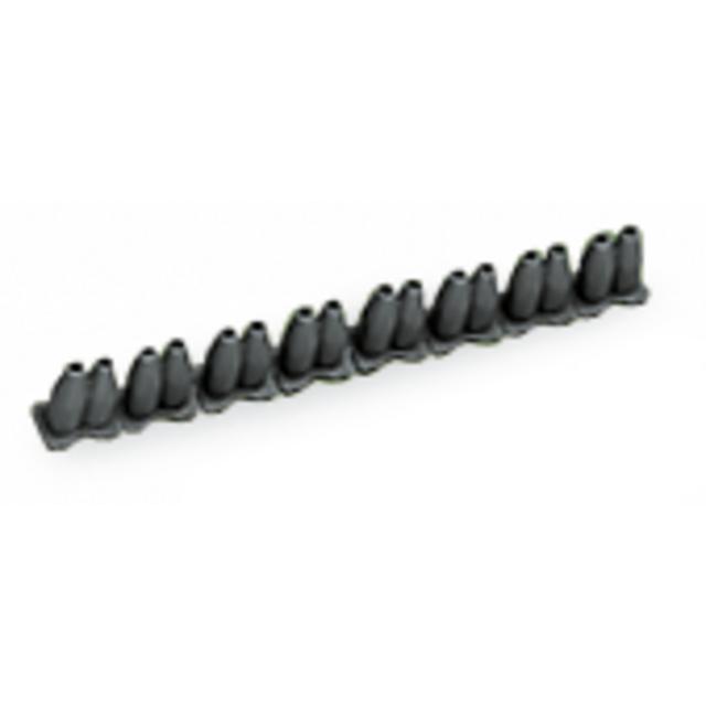 Blokada izolacji 0,25-0,5mm2 ciemnoszara /25szt./ 727-199 WAGO