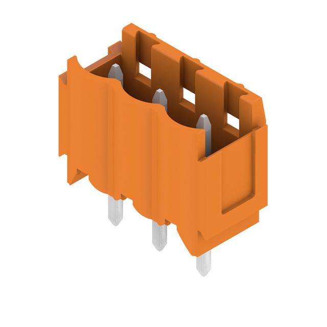 SL 5.00/03/180B 4.5SN OR BX Wtyki PCB (złącza płyty), 5.00 mm, Liczba biegunów: 3, kąt odejścia: 180° /100szt./ 1582020000 WEIDMÜLLER