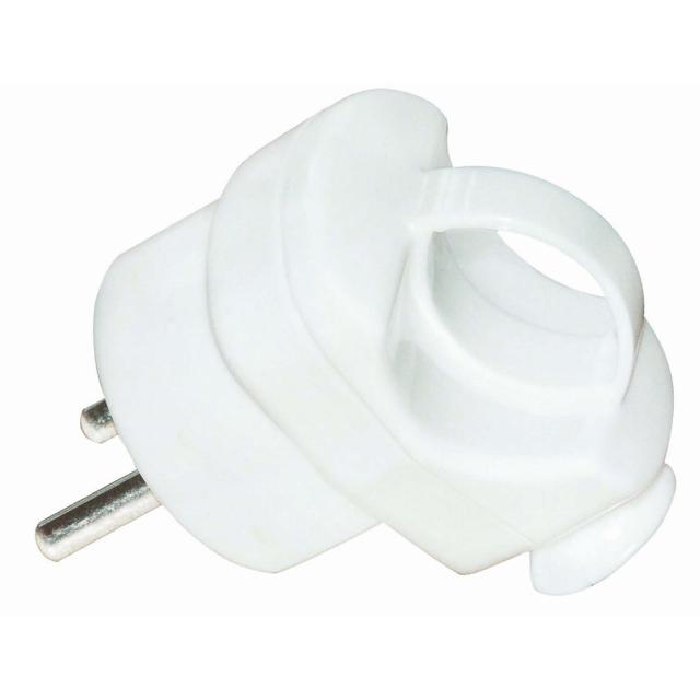 WTYCZKA JEDNOFAZOWA KĄTOWA Z TWORZYWA 2P+Z 10/16A Wtyczka z uchem 2P+Z 10/16A 250V 9002221 PCE