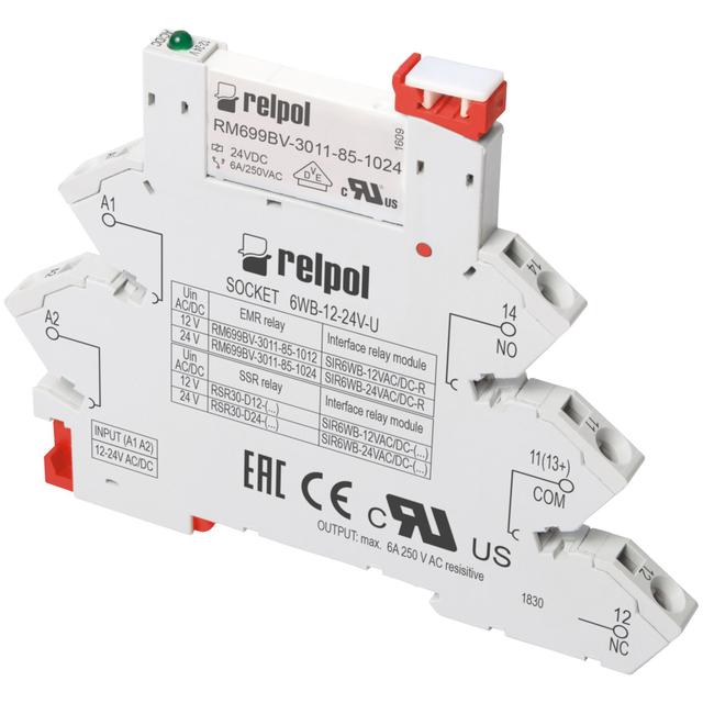 SIR6WB-48VAC/DC-R Przekaźnik Interfejsowy