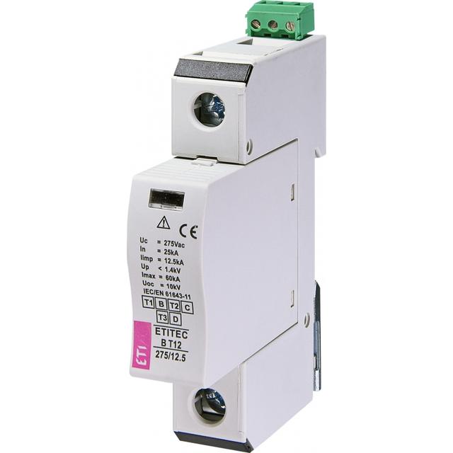 Ogranicznik przepięć T1+T2 (B+C) TEC B T12 275/12,5 1+0 RC 002440314 ETI