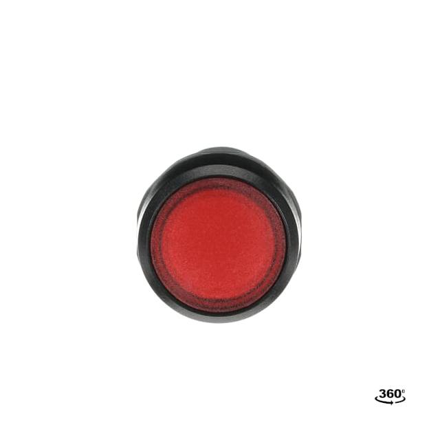 Przycisk bistabilny wklęsły 1NO czerwony CP2-12R-10