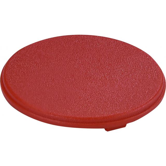 EAF-R - Płytka przycisku podświetlanego płaska - Czerwona