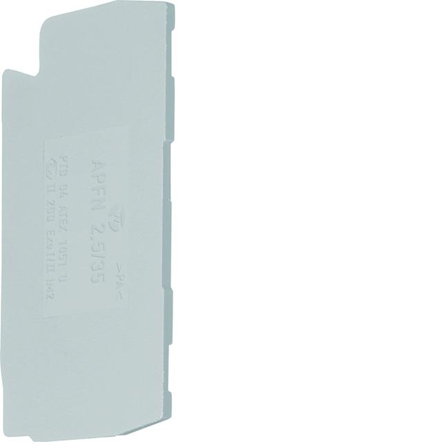 Osłona końcowa dla KYA02LH2 KWE07G HAGER