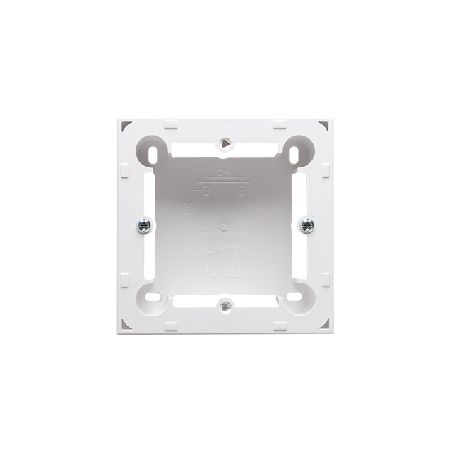 puszki instal. Puszka natynkowa płytka (31mm) pojedyncza biały MPN1/11 KONTAKT