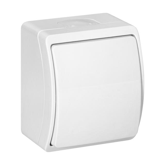 Łącznik jednobiegunowy n/t AQUATIC IP44 biały 10 szt. OR-OE-7100/W/10 ORNO