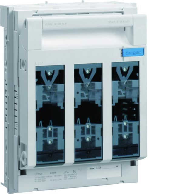 LT rozłącznik bezpiecznikowy NH2 3P 400A 690V AC LT253 HAGER