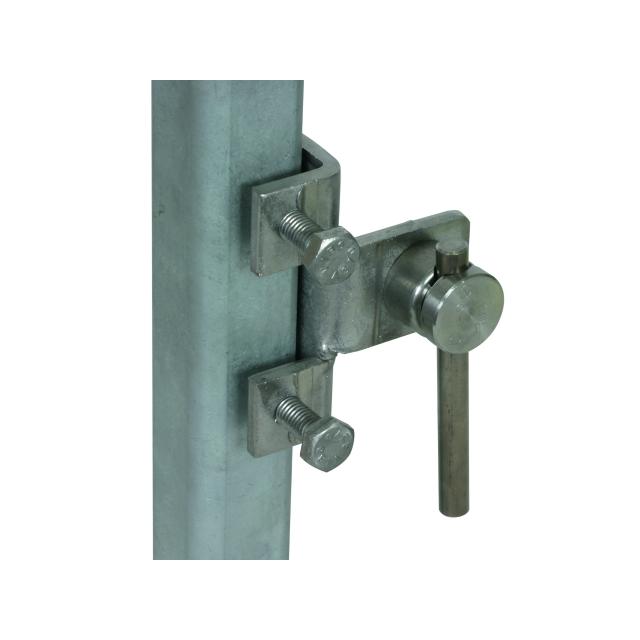 Zacisk krawędziowy 18-35 mm, do drutu 6-10 mm, stal nierdzewna NIRO