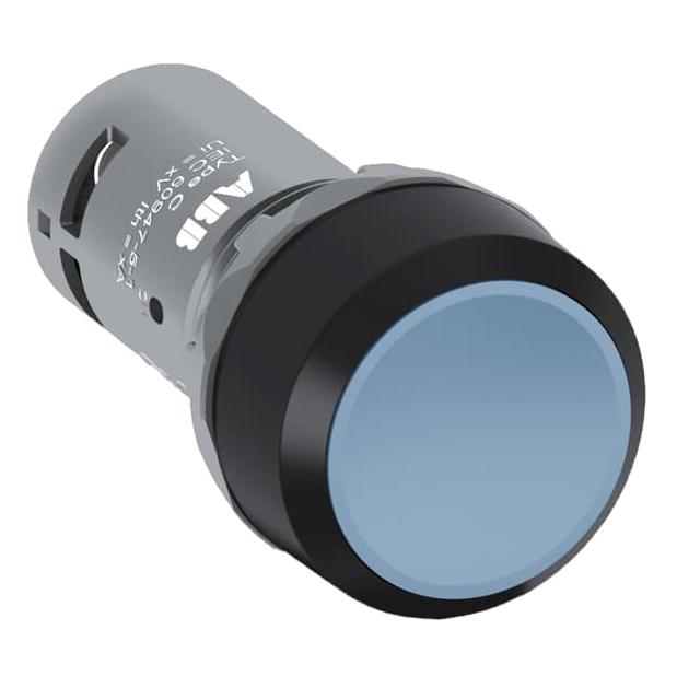 Przycisk monostabilny wklęsły niebieski 2NC CP1-10L-02