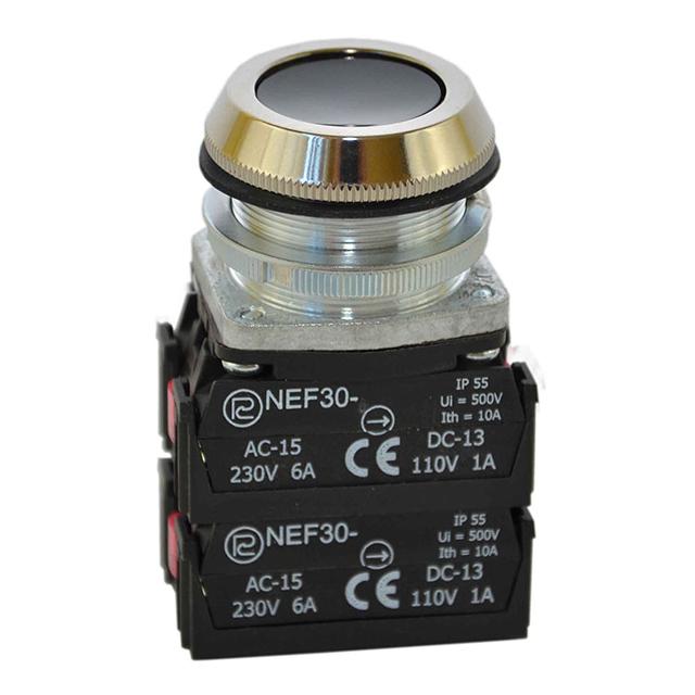 Przycisk NEF30-KX3Y czarny W0-NEF30-K X3Y S PROMET