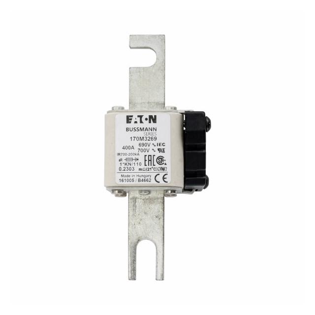 400A 690V 1*KN/110 aR INDICATOR FUSE Wkładka szybka 400A AC 690V compact DIN 1 45x58x134 m 170M3269