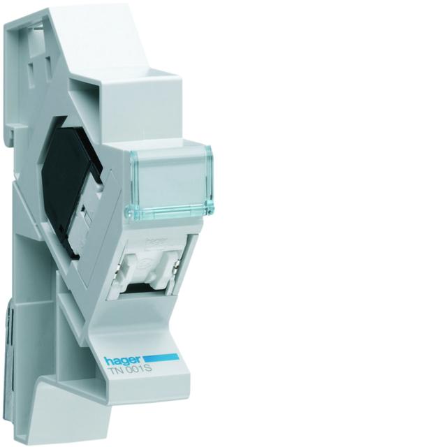 Patch moduł kat.5e FTP 1xRJ45 do TS35 TN001S HAGER