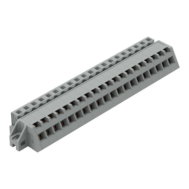 MCS-MIDI Classic gniazdo kątowe 20-bieg. szare raster 5 mm /10szt./ WAGO
