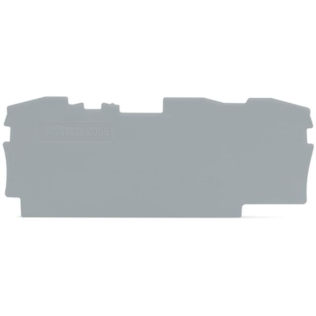Ścianka końcowa szara TOPJOBS /25szt./ 2006-1391 WAGO