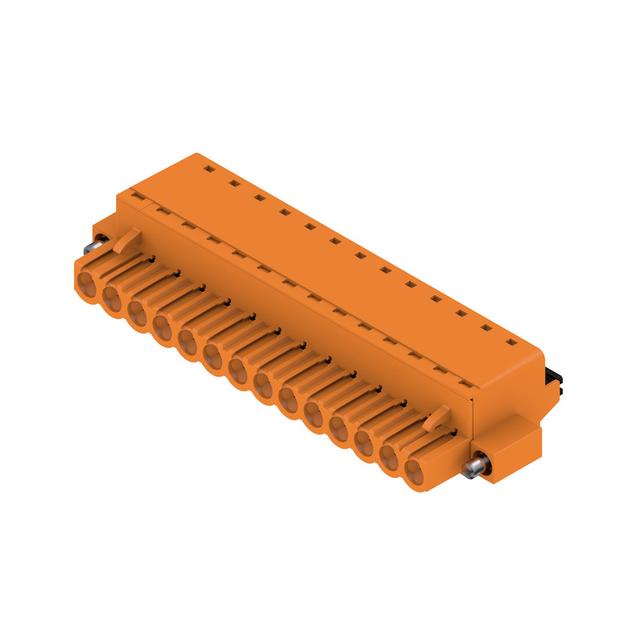 BLF 5.00HC/14/180F SN OR BX Wtyk PCB (złącze wiązki), 5.00 mm, Liczba biegunów: 14, PUSH IN, Złącze sprężynowe /18szt./ 1017570000 WEIDMÜLLER
