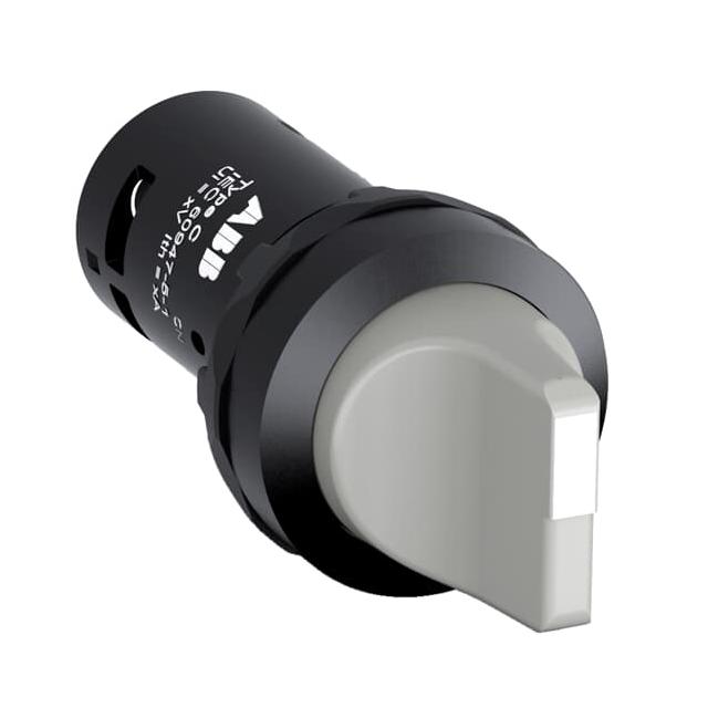 Przełącznik obrotowy 2poz.1NO1NC szary C2SS2-10U-11