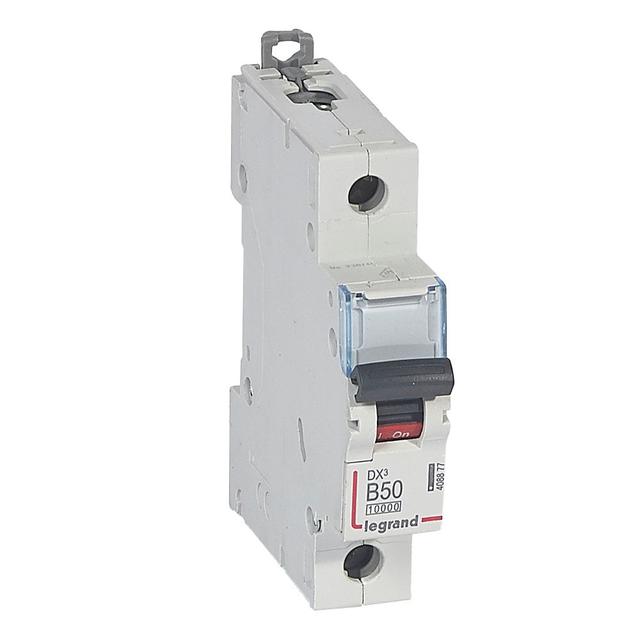 Wyłącznik Nadprądowy S 311 1P B50A 10000A DX3 408877 LEGRAND