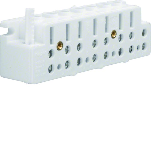 Listwa zaciskowa licznikowa 63A 3+N KJ30T HAGER