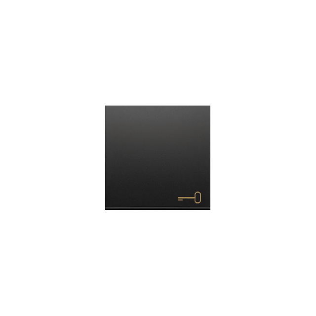 Simon 54 Klawisz pojedynczy z piktogramem klucza do łączników/przycisków czarny