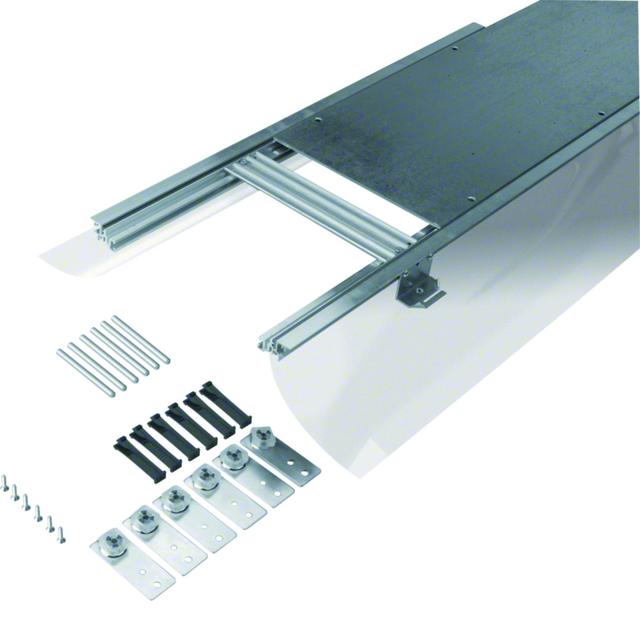 tehalit.BK Kanał współpoziomy boczna folia ochronna BKF 300x(145-190)mm stal BKF300145 HAGER