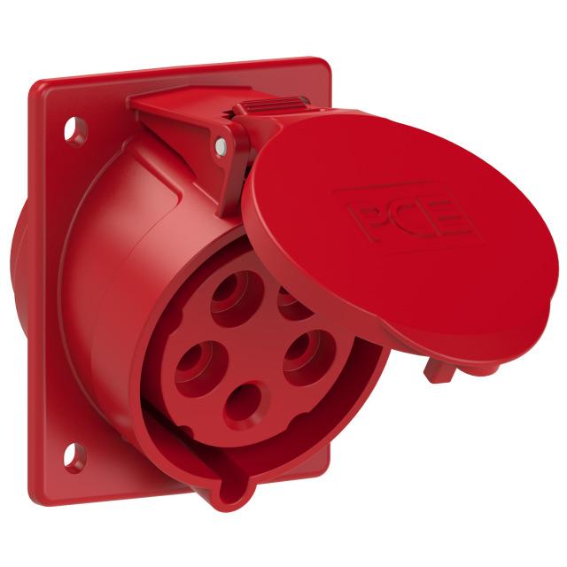 GNIAZDO TABLICOWE SKOŚNE TWIST 32A 400V 3P+Z+N 87x97mm 425-6 PCE