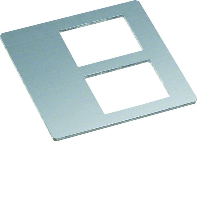 tehalit.VE-EE Płytka montażowa RJ45 21,4X14,8mm aluminium GBVDM052 HAGER