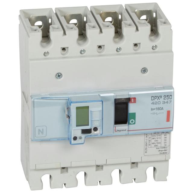 Wyłącznik DPX3 250 El 4P 160A 36kA 420347 LEGRAND