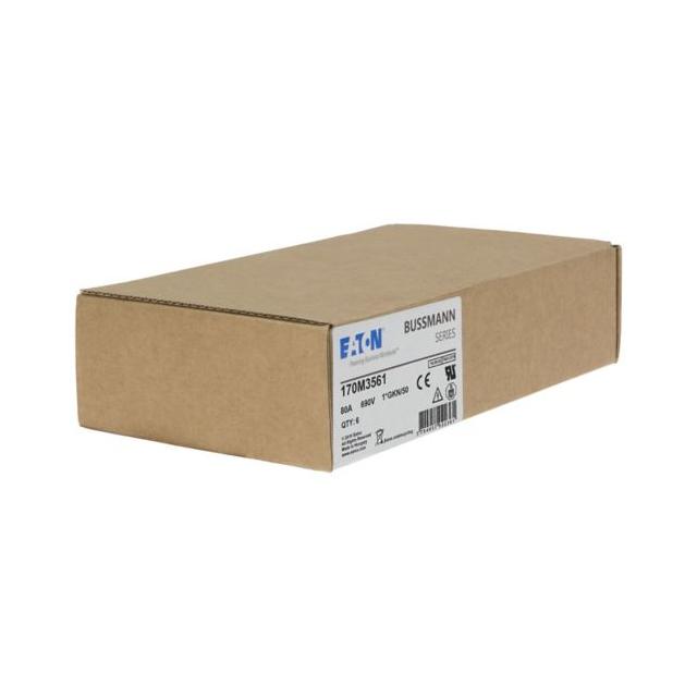 FUSE 80A 690V 1*GKN/50 AR UC Wkładka szybka 80A AC 690V rozmiar 1 45x59x51 mm aR IE 170M3561 EATON