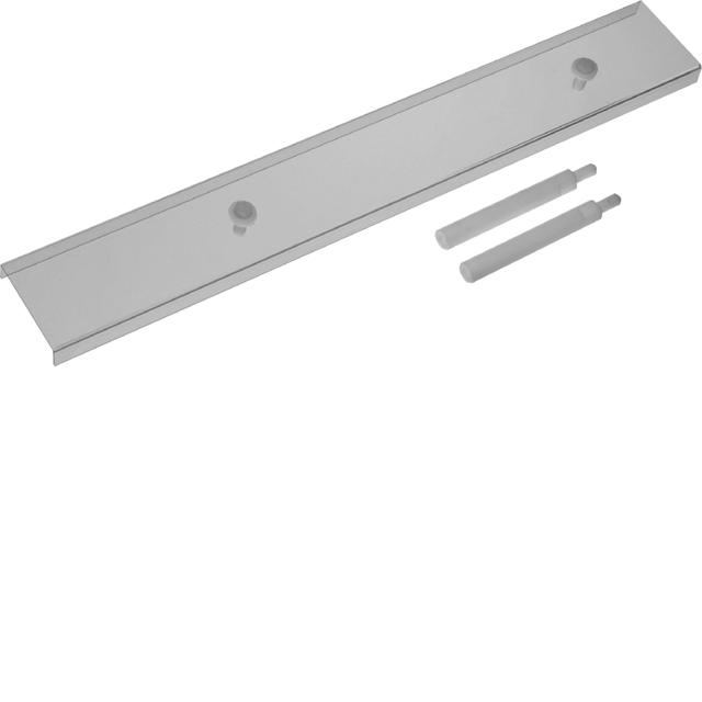 LV osłona wolnego pola zabudowa na dystansach 150mm od mostu szynowego LVZRA HAGER