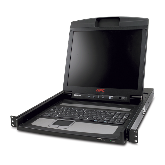 17-calowa konsola LCD do szaf APC